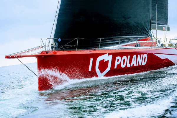 Jacht I Love Poland w Plymouth