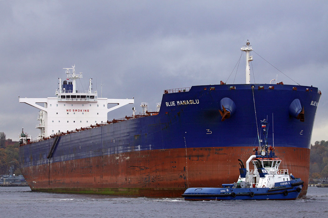 Blue Manaslu z rekordem wielkości ładunku w Gdynie Blue Manaslu z rekordem wielkości ładunku w Gdynie