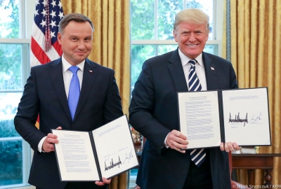 Naimski: jest decyzja prezydentów Polski i USA o ustanowieniu stałego di...