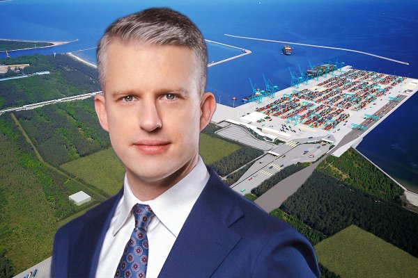 A. Marchewka o budowie terminalu kontenerowego w Świnoujściu: naszym celem jest realiza...