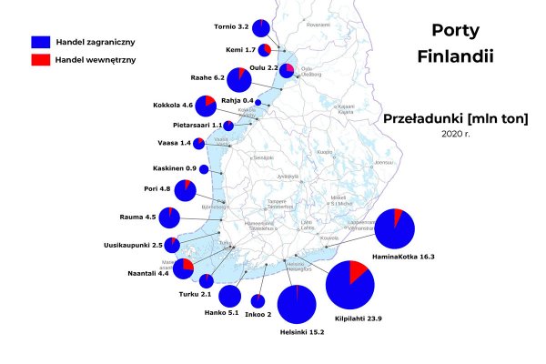 Kolejna fala antyrządowych strajków w Finlandii; stanęły porty i pociągi towarowe