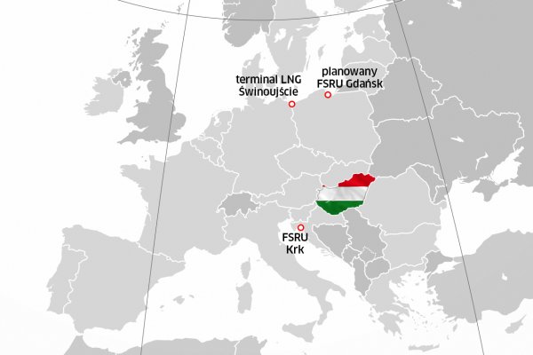Czy Węgry mogą, zamiast z Rosji, kupować gaz przez terminale LNG w Chorwacji i Polsce?...