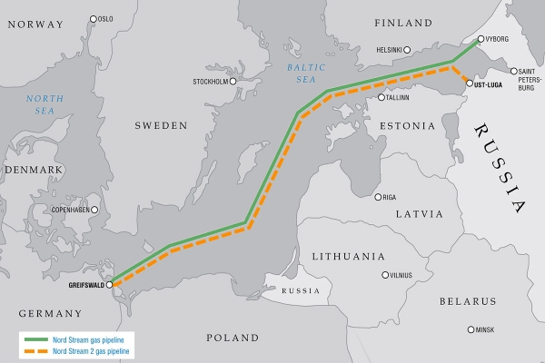 W USA przedstawiono projekt ustawy poszerzającej sankcje na Nord Stream 2