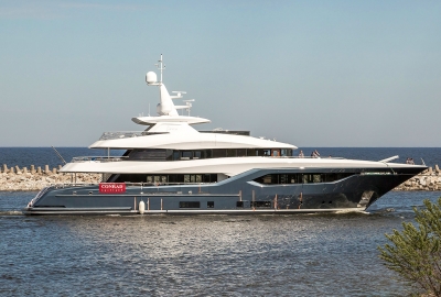 Stocznia Conrad zwodowała Viatoris - luksusowy jacht motorowy 