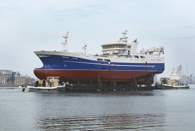 Częściowo wyposażony trawler z Marine Projects dla stoczni Larsnes