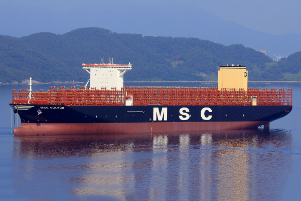 MSC Gülsün - nowy największy kontenerowiec świata pojawi się w Gdańsku