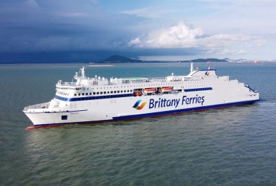 Galicia - prom klasy e-Flexer już pracuje we flocie Brittany Ferries [VI...