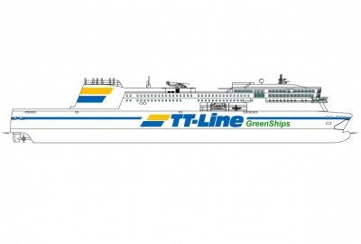 Zamówienie TT-Line na nowy prom ze stoczni chińskiej - ro-pax ''green sh...