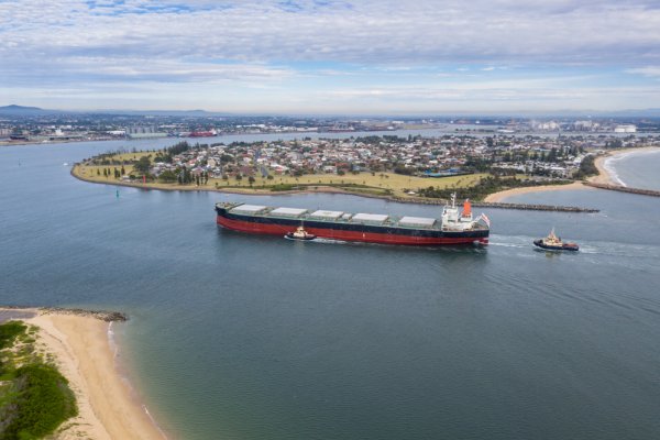 Wielki protest zablokował największy port węglowy Australii