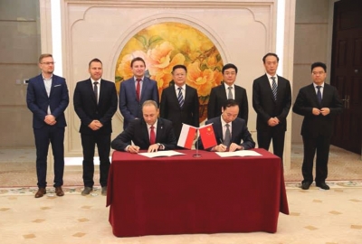Podpisanie listu intencyjnego między PRS a władzami chińskiego miasta Ni...