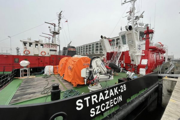 Strażak-28 w Zarządzie Morskich Portów Szczecin i Świnoujście SA