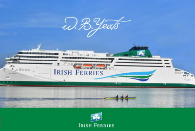 Nowy prom w barwach Irish Ferries [VIDEO]