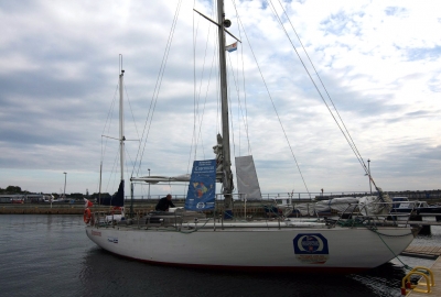 W Gdyni zatonął jacht zbudowany na pierwsze wokółziemskie regaty 