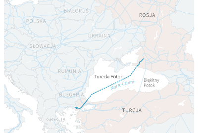 Morska część Turkish Stream gotowa w prawie 40 proc.