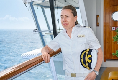 Pierwsza kobieta-kapitan we flocie AIDA Cruises 