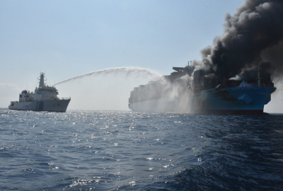 Maersk Line: Odnaleziono ciała trzech zaginionych marynarzy z płonącego ...
