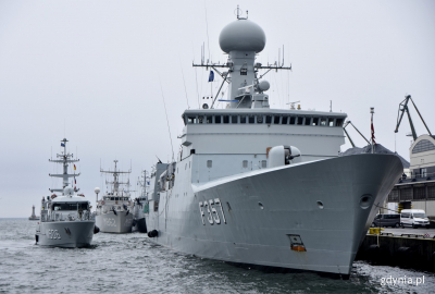 Okręty NATO z wizytą w Gdyni