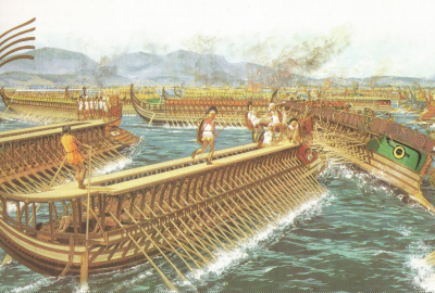 Ateńscy wioślarze, kreteńscy piraci i początki rzymskiej floty