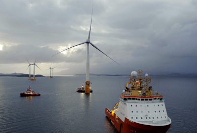 Partner Polenergii szykuje największą na świecie pływającą farmę wiatrową