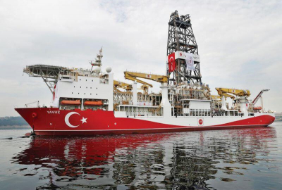 turcja yavuz statek wiertniczy