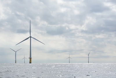 moc elektrowni wiatrowych na morzu