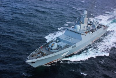 Rosja: Nowoczesna fregata Admirał Gołowko zwodowana w Petersburgu
