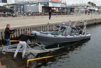 Nowa łódź typu RIB w Akademii Marynarki Wojennej