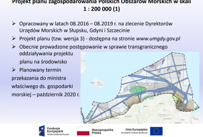 Konsultacje ws. planu zagospodarowania przestrzennego Zatoki Gdańskiej