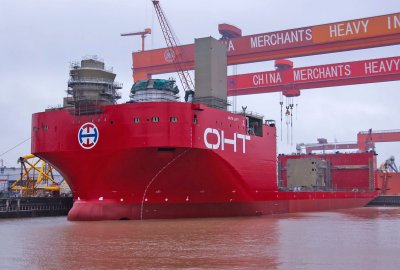 Zwodowano nowatorski statek do instalacji MFW [VIDEO]