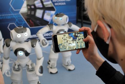 Roboty humanoidalne w Akademii Morskiej pomogą w poznawaniu zagadnień sztucznej intelig...