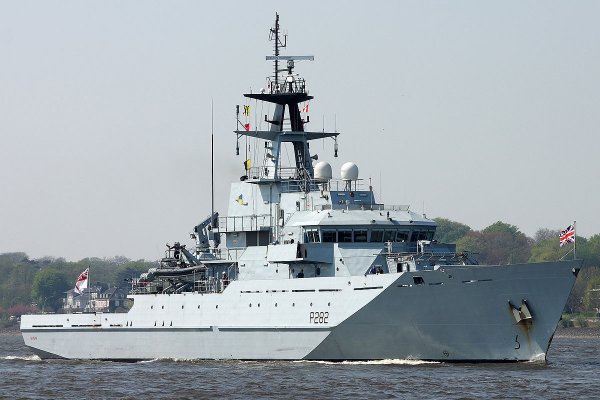 Brytyjskie okręty patrolowe powrócą z Jersey do swojej bazy