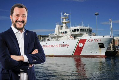 Salvini nie będzie miał procesu w sprawie przetrzymywania migrantów na statku