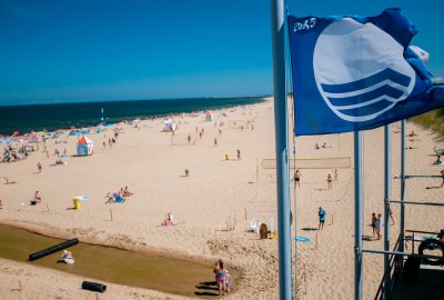 Gdańskie plaże i przystanie pod błękitną flagą
