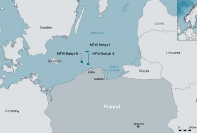 Łeba wybrana na bazę obsługowo-serwisową morskich farm wiatrowych na Bałtyku