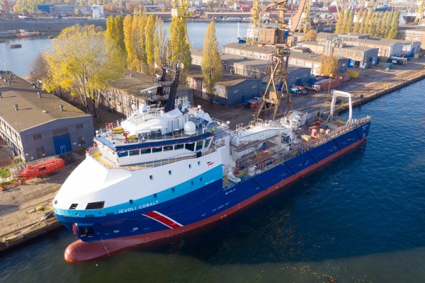 Kolejny statek przygotowany przez Remontową SA do pracy w sektorze offshore wind