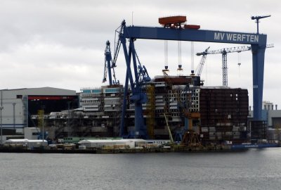 Stocznia MV Werften bliska niewypłacalności, rządowa pomoc wstrzymana