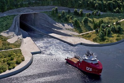 Budowa tunelu dla statków w Norwegii zawieszona