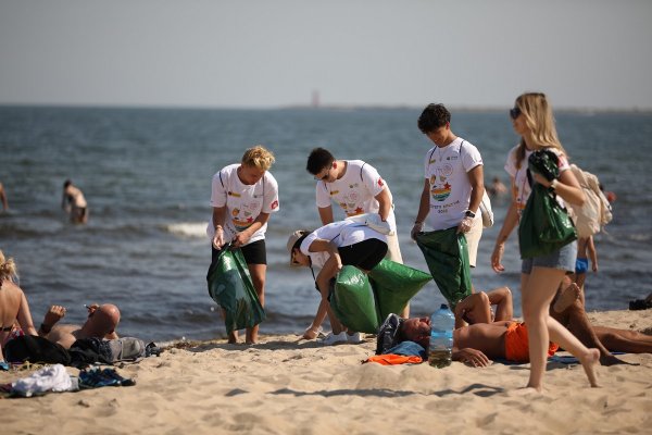 Czysty Bałtyk: plaże lżejsze o pół tony śmieci – zostawiliśmy dobry ślad