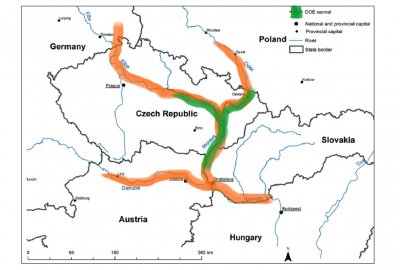 Czechy: Rząd definitywnie zrezygnował z projektu kanału Dunaj-Odra-Łaba