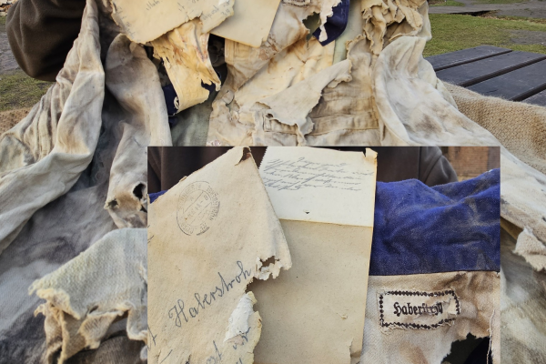 Świnoujście: Marynarska bluza i listy znaleziony we wraku niemieckiego okrętu trafiły d...
