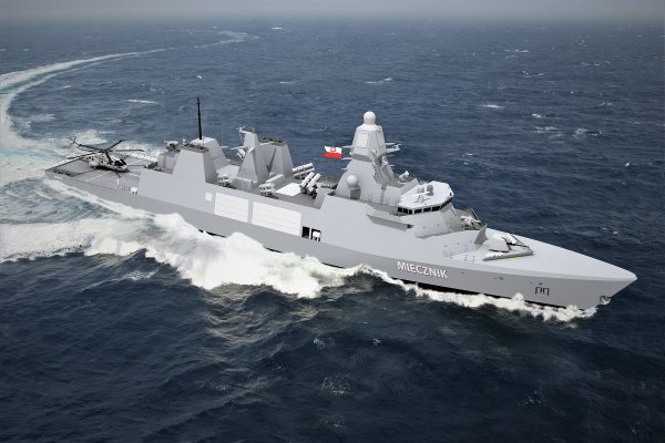Fregaty 'Miecznik' z systemem zarządzania walką od firmy Thales