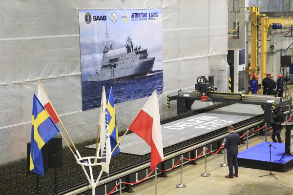 Remontowa Shipbuilding rozpoczęła produkcję drugiego okrętu typu SIGINT