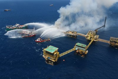 Dwie osoby zabite i osiem rannych w wybuchu na meksykańskiej platformie offshore