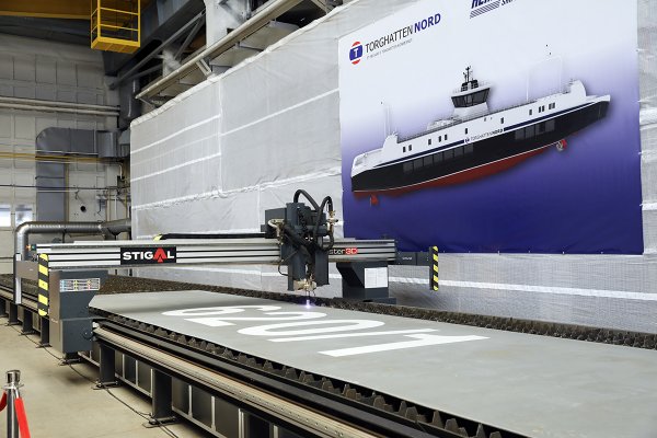 Remontowa Shipbuilding rozpoczęła budowę kolejnego promu dla Norwegii