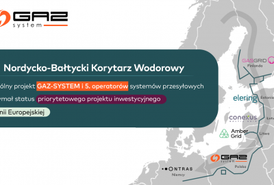 Nordycko-Bałtycki Korytarz Wodorowy ze statusem priorytetowego projektu UE