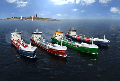 Kompleksowy zakres rozwiązań Wärtsilä dla czterech nowych tankowców zasilanych  LNG...
