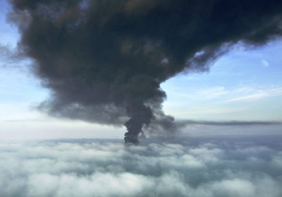 Kolizja statków w Zatoce Perskiej