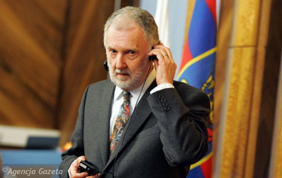 Nigel Rowe, szef STI przed szczecińskimi radnymi