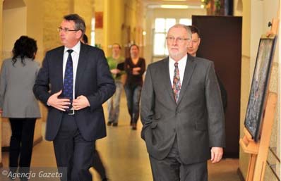 Nigel Rowe (z prawej): Regaty w 2007 r. były sukcesem dla Szczecina i dla STI