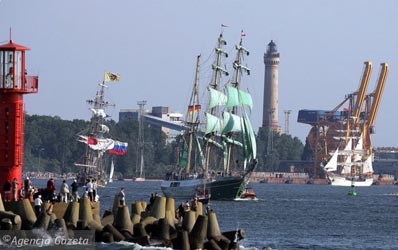 Ostatni raz żaglowce gościły w Świnoujściu w 2007 r. przy okazji finału The Tall Ships' Races
